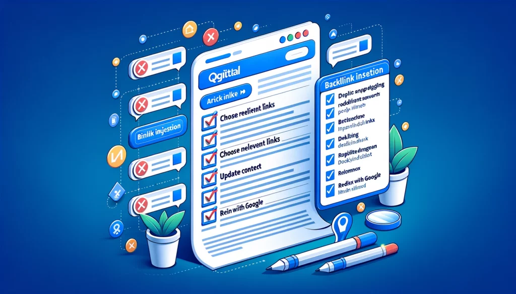 Inserção de Backlinks
